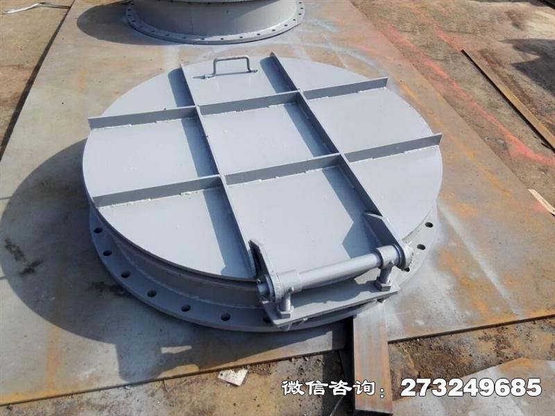 平房平板式钢制拍门