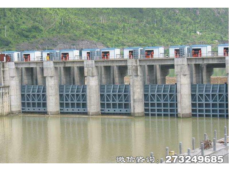灵台县拦水大坝闸门