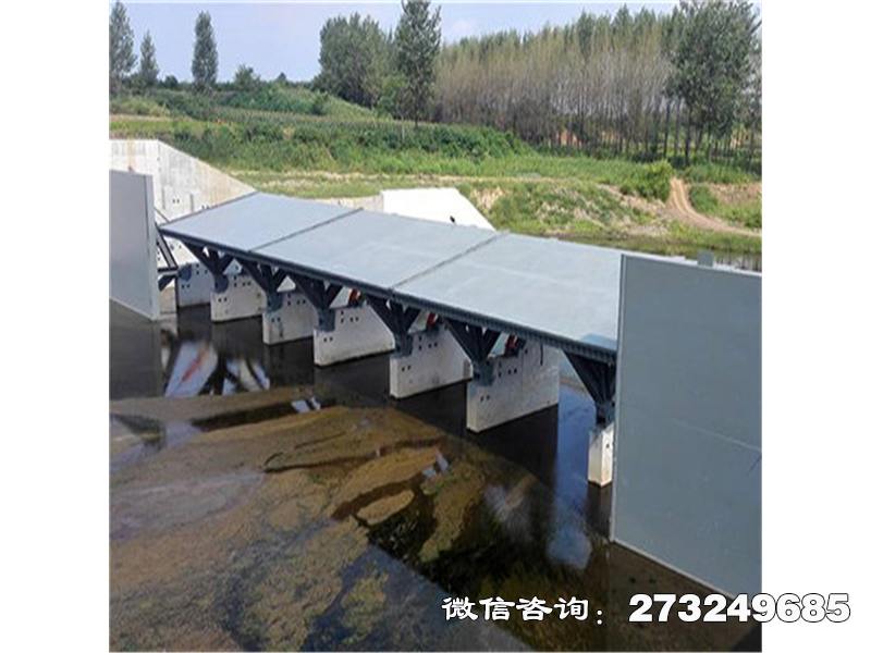 灵台县水库翻板闸门
