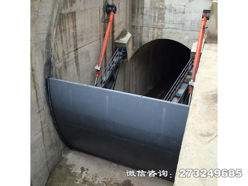 山丹县弧形水库闸门