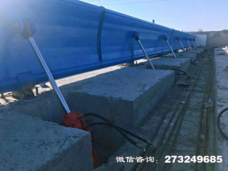 灵台县水利工程液压钢坝